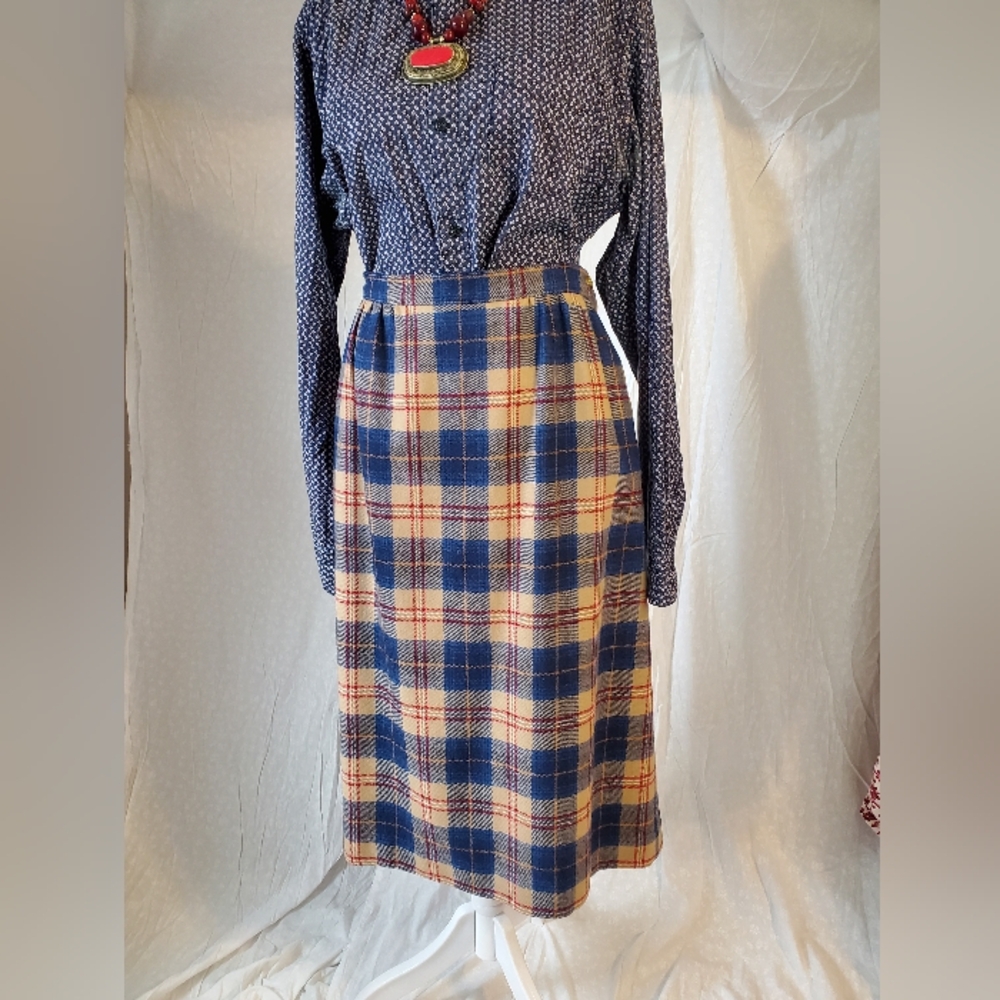 Vintage Pendleton Wool Skirt